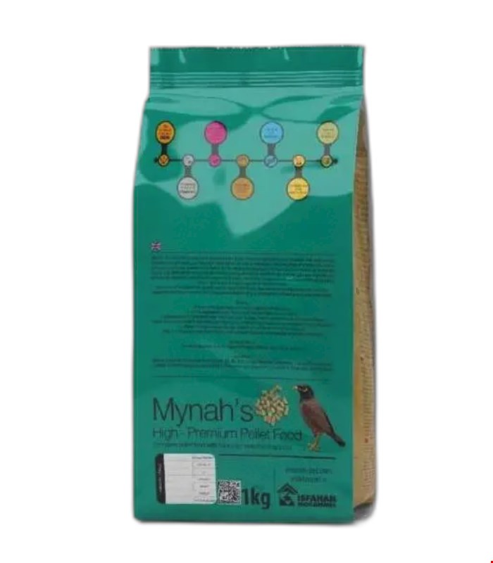 پلت غذای خشک مرغ مینا